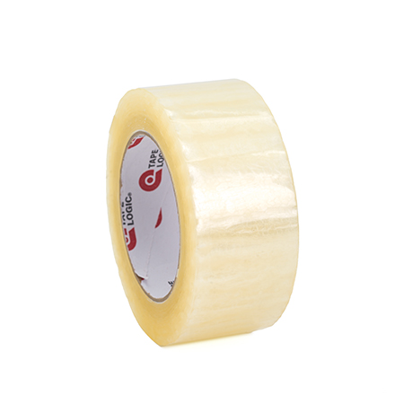 3" x 110 yds. Clear Tape Logic<span class='rtm'>®</span> #122 Quiet Carton Sealing Tape